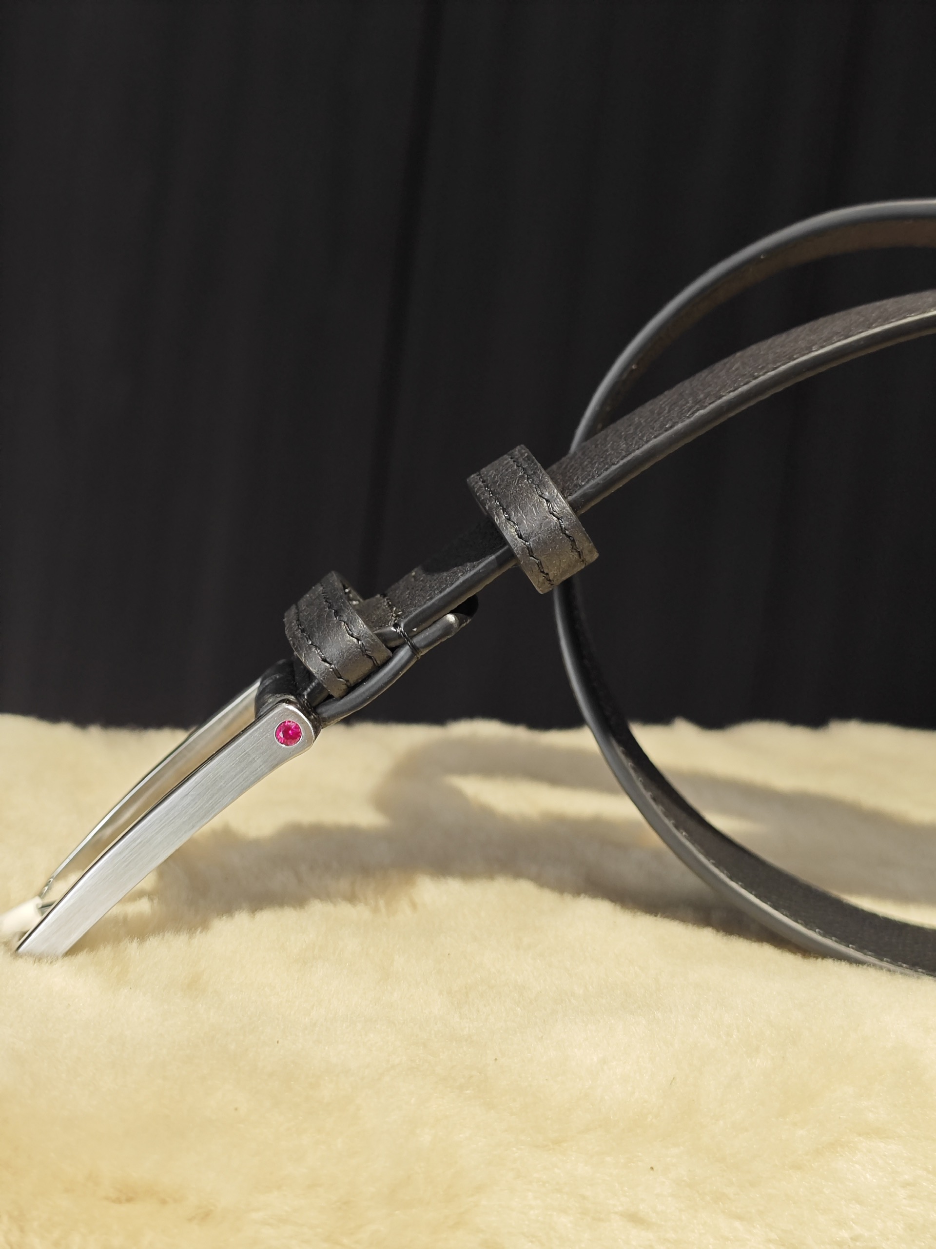 Thắt lưng da Togo – TP Marshal thủ công da Epsom | Thế Phạm - Hình ảnh 3