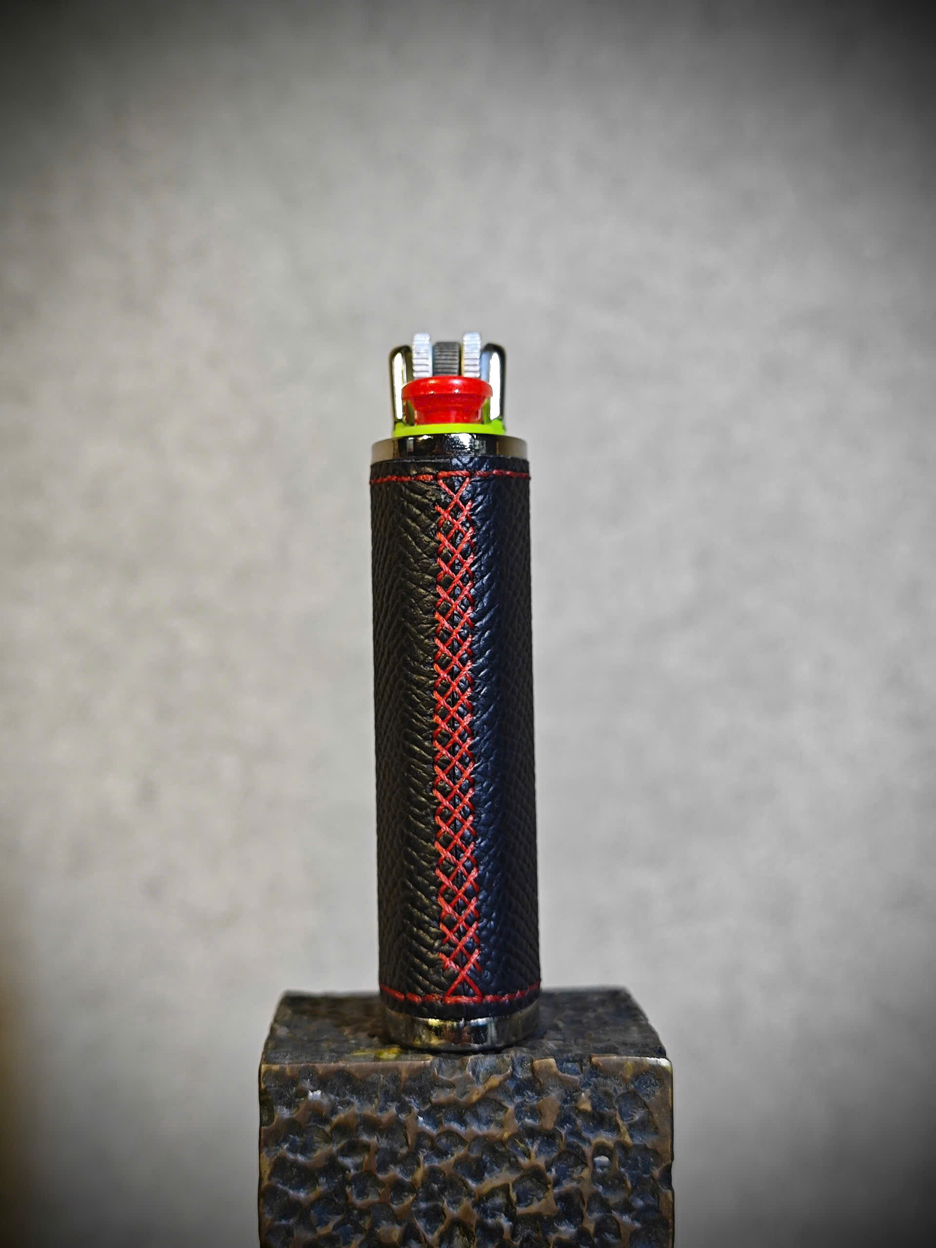 Luck Fire Case - Vỏ bao da bật lửa BIC j6 - Hình ảnh 4