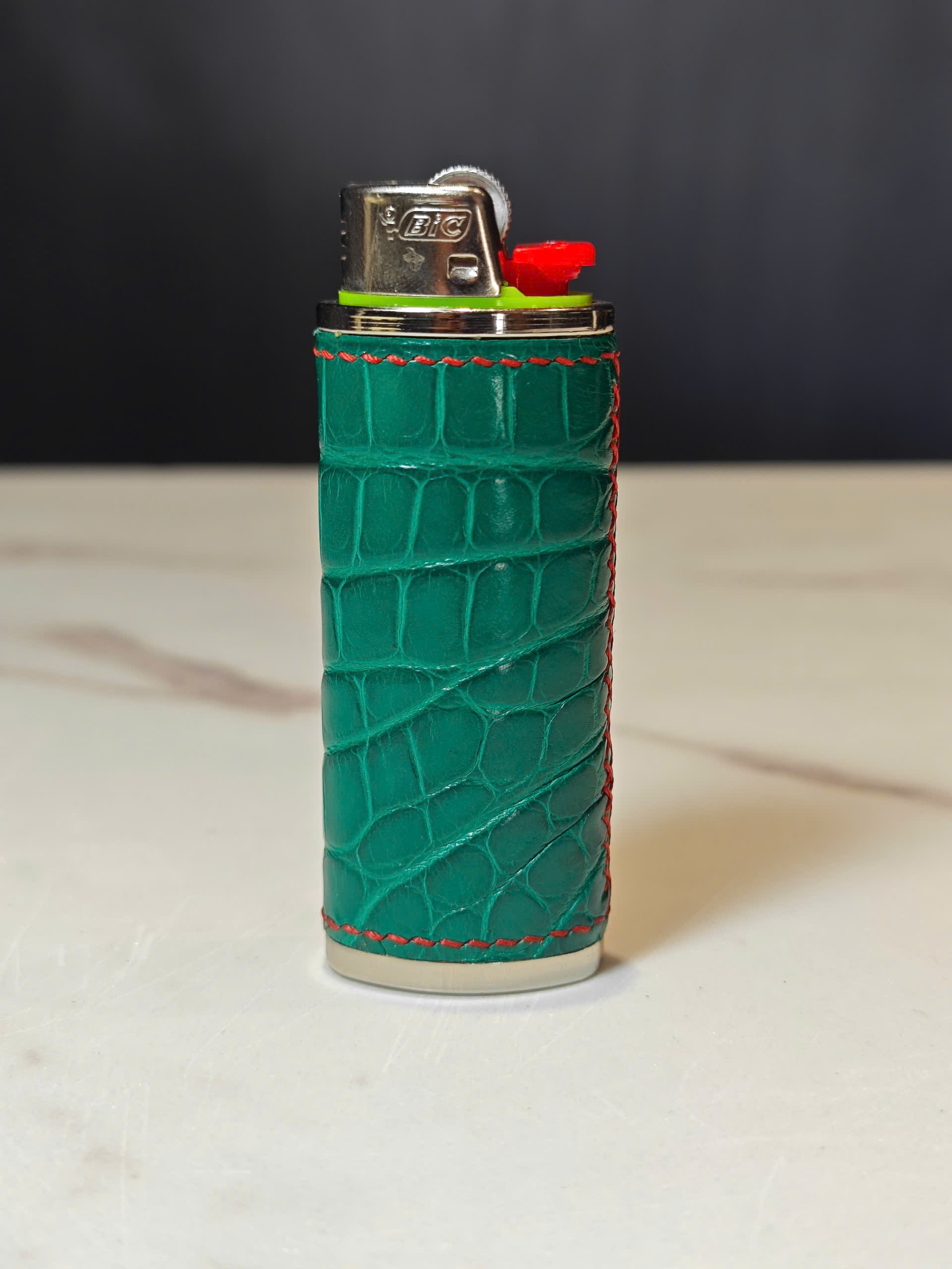 Luck Fire Case - Vỏ bao da bật lửa BIC j6 - Hình ảnh 7