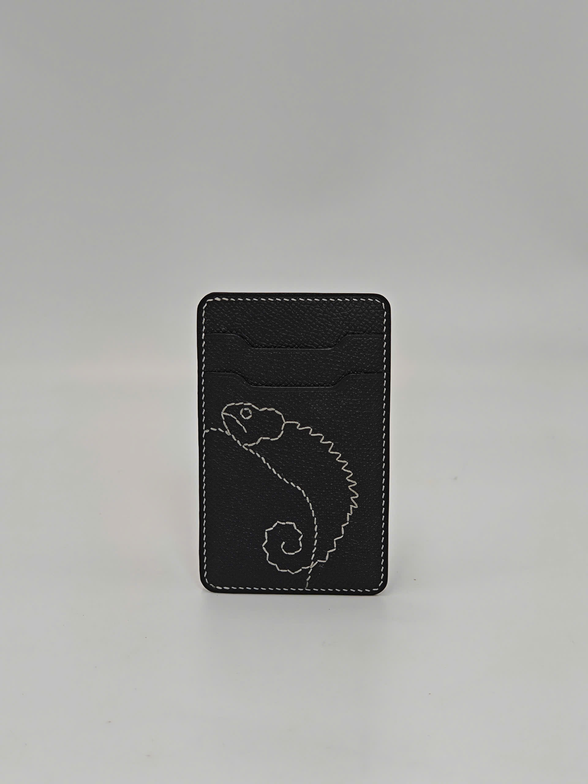 TP Gecko Signature - ví thẻ da thật thủ công - Hình ảnh 8