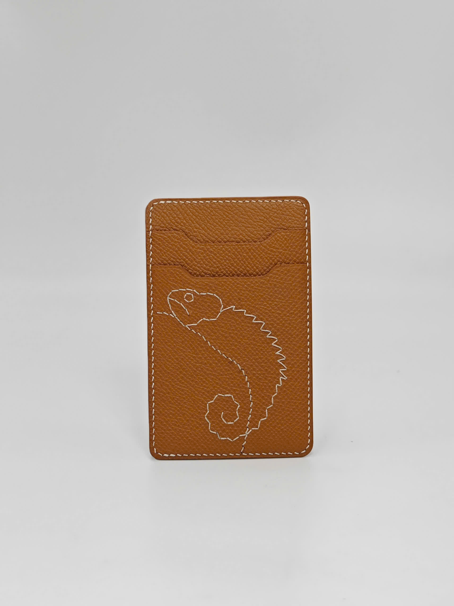 TP Gecko Signature - ví thẻ da thật thủ công - Hình ảnh 7