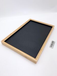 Khay Gỗ Chữ Nhật Bọc Da Taiga