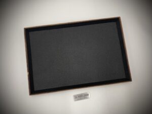 Khay để đồ bằng gỗ óc chó bọc da