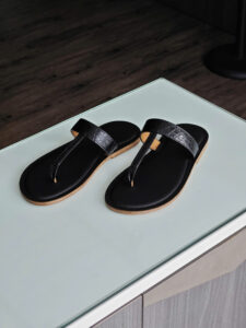 Dép TP Vento da cá sấu Pháp