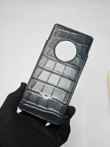 Bao Da METAVertu 2 Da Cá Sấu Pháp Vân Bụng – Thủ Công Cao Cấp