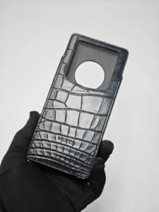 Bao da Vertu Meta 2 da cá sấu Pháp vân bụng cao cấp Thế Phạm